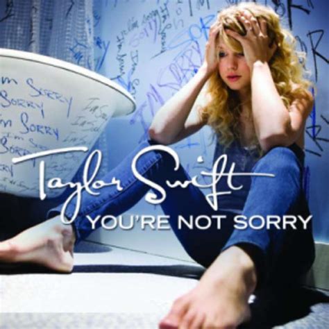 taylor swift lyrics you're not sorry